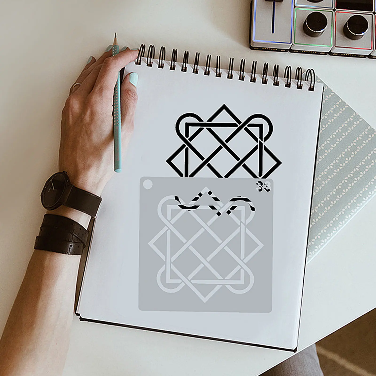 36 PCS Creative Mandala Drawing Stencils Hollow Out Stencils DIY Hollow Mandala Stencils for Wall Cabinet Painting (White)
36 PCS Creative Mandala Drawing Stencils Hollow Out Stencils DIY Hollow Mandala Stencils for Wall Cabinet Painting (White)