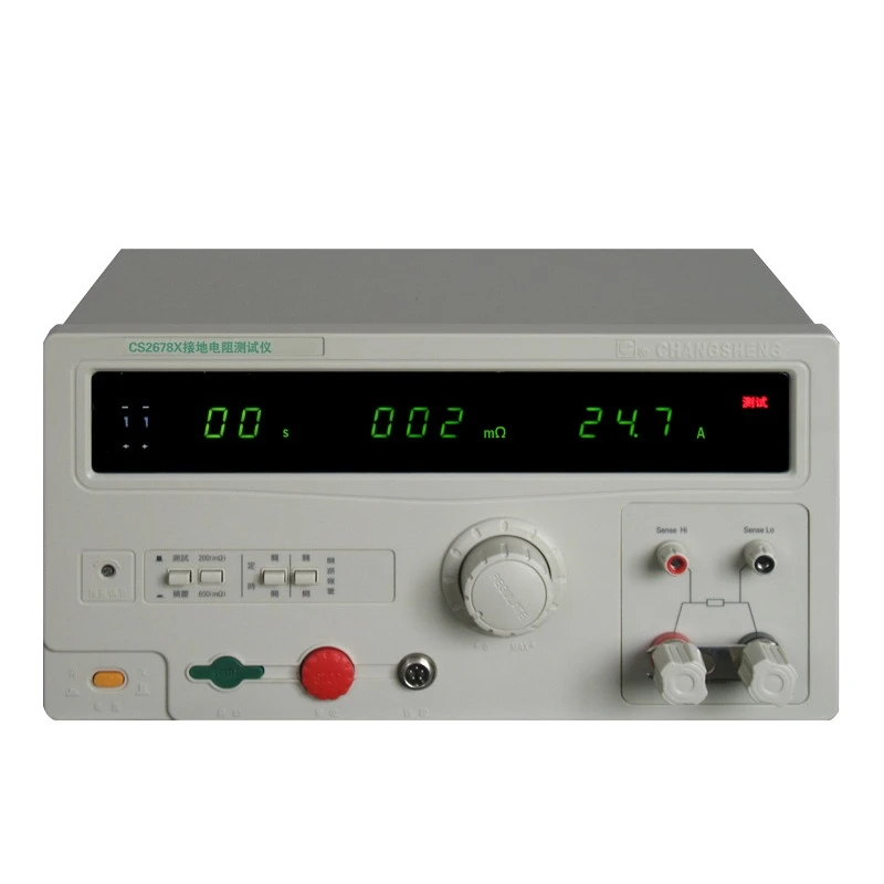 CS2670AX series AC and DC withstand voltage instrument High voltage instrument Safety test CS2671BXCS2672
CS2670AX series AC and DC withstand voltage instrument High voltage instrument Safety test CS2671BXCS2672