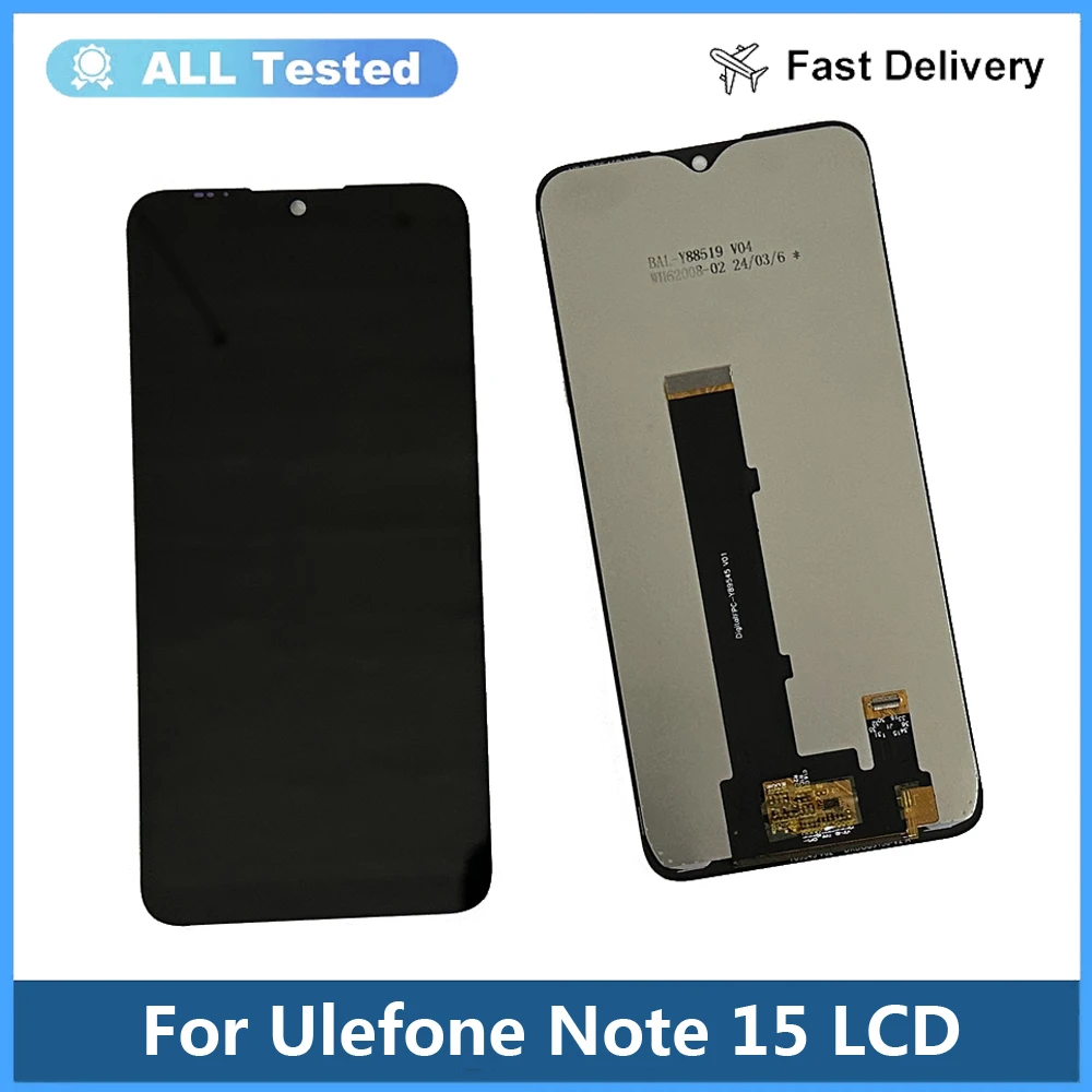 ЖК-дисплей в сборе для Ulefone Note 15, замена для Ulefone Note 15, оригинальный протестированный ЖК-экран Note15
ЖК-дисплей в сборе для Ulefone Note 15, замена для Ulefone Note 15, оригинальный протестированный ЖК-экран Note15