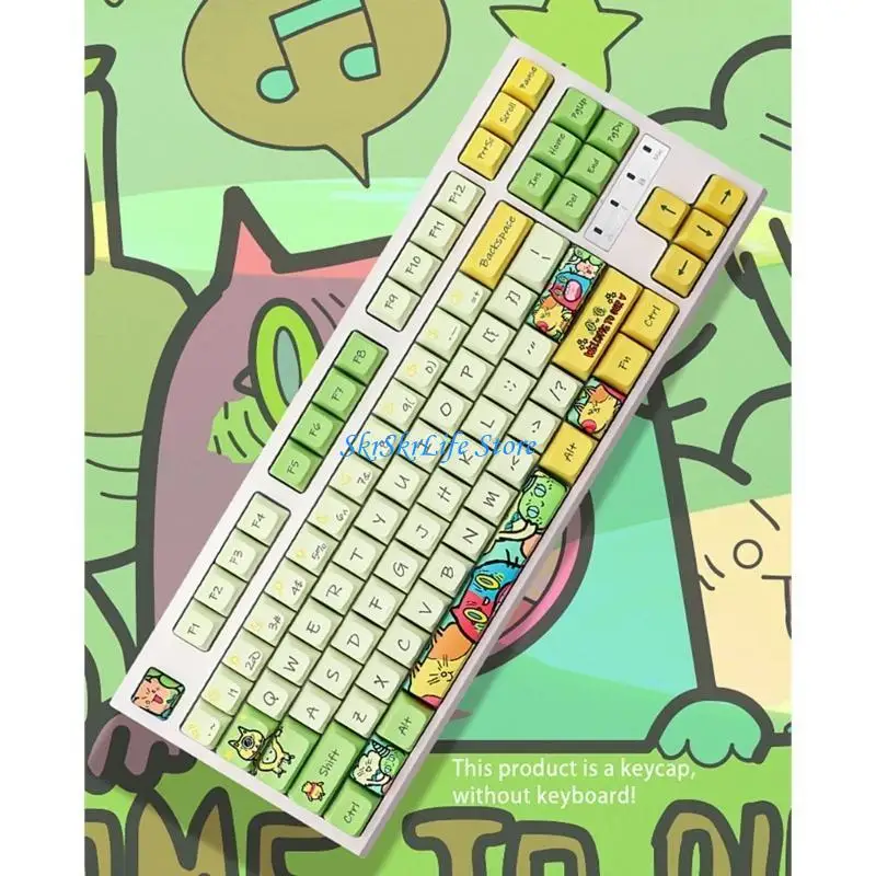 E65E 135 Keys PBT Dye Sublimation Keycaps for Mechanical Gaming Keyboard MX Switches
E65E 135 Keys PBT Dye Sublimation Keycaps for Mechanical Gaming Keyboard MX Switches