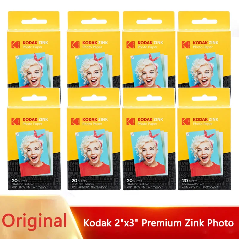 Новая фотобумага премиум-класса Kodak 2 x 3 дюйма, 20/30/50/160 листов, совместимая с Smile Kodak, Kodak Step, фотобумагой для ПРИНТОМАТИЧЕСКОЙ
Новая фотобумага премиум-класса Kodak 2 x 3 дюйма, 20/30/50/160 листов, совместимая с Smile Kodak, Kodak Step, фотобумагой для ПРИНТОМАТИЧЕСКОЙ