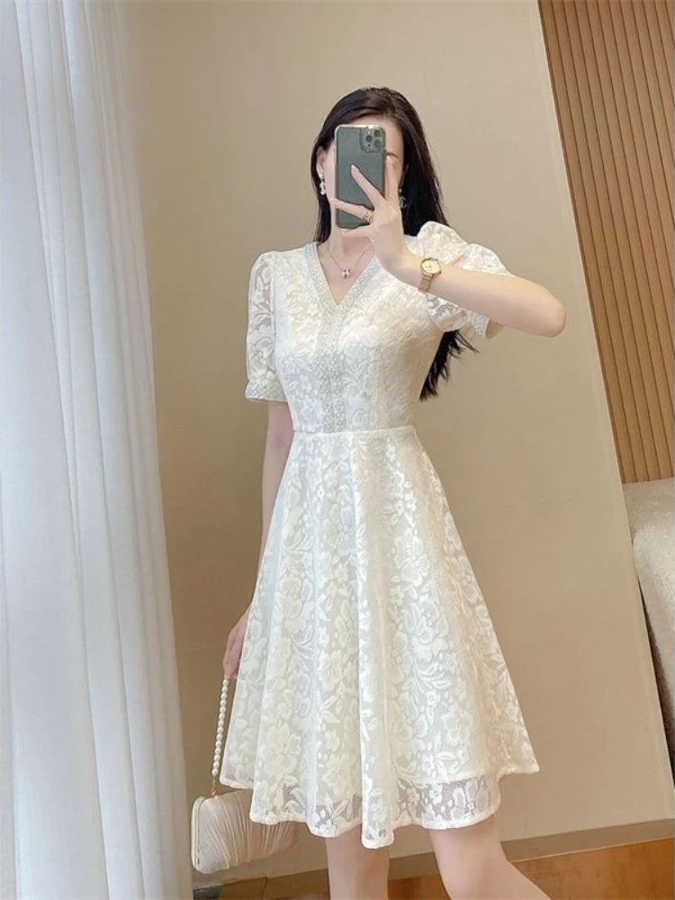 Women's Dress White Female Dresses Formal Occasion Midi Soft One-piece New in On Promotion Elegant Chic Fashion Summer 2024 Xxl
Women's Dress White Female Dresses Formal Occasion Midi Soft One-piece New in On Promotion Elegant Chic Fashion Summer 2024 Xxl