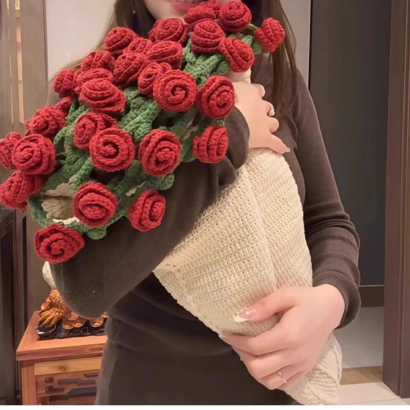 Flower Bouquet Blanket DIY Crochet Material Flowers Rose Bouquet Blanket Soft Flower Bouquet Knitted Throw (Material Package)
Flower Bouquet Blanket DIY Crochet Material Flowers Rose Bouquet Blanket Soft Flower Bouquet Knitted Throw (Material Package)