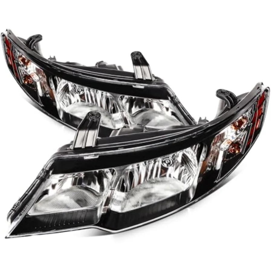 Headlight Assembly Replacement for 2010-2013 Kia Forte/Forte Koup LX EX SX Chrome Housing Amber Reflector Driver and Passenger
Headlight Assembly Replacement for 2010-2013 Kia Forte/Forte Koup LX EX SX Chrome Housing Amber Reflector Driver and Passenger