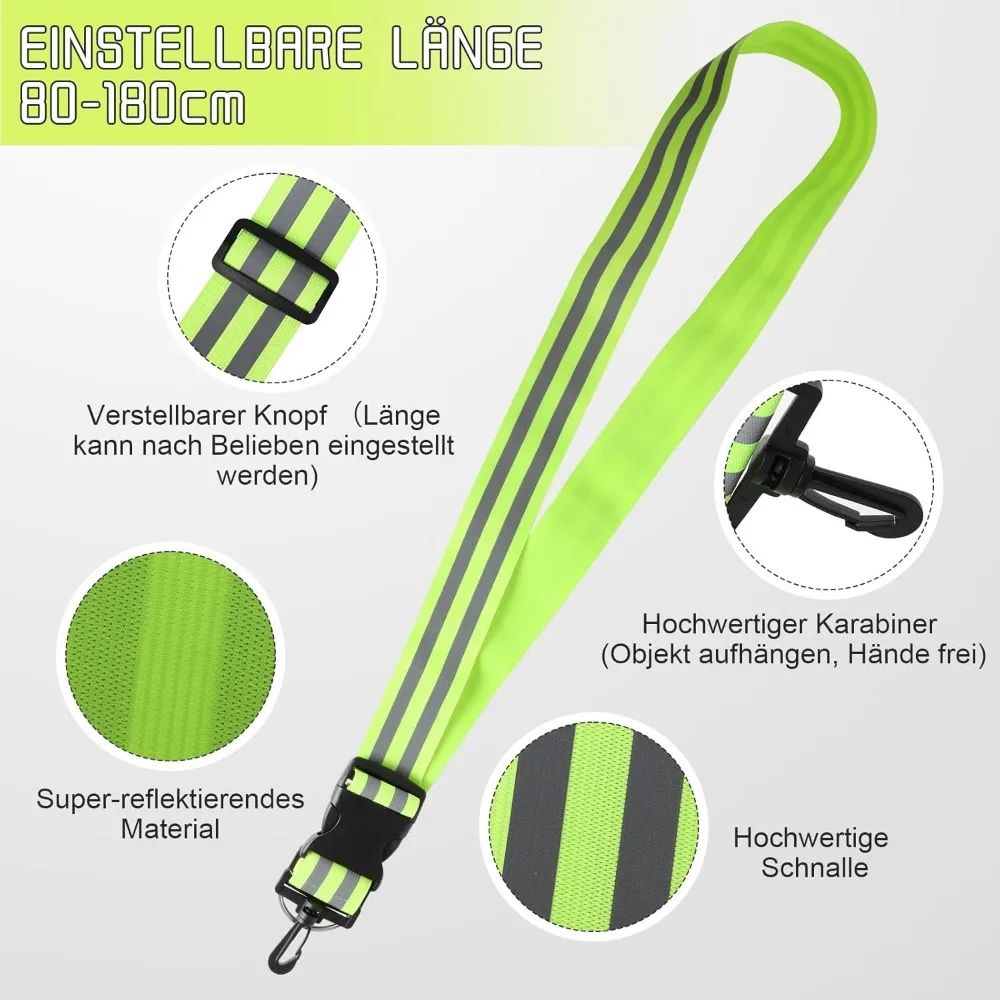 Светоотражающий защитный плечевой ремень Высокая видимость Ночной безопасный светоотражающий ремень Светоотражающая эластичная полоса Регулируемая видимая
Светоотражающий защитный плечевой ремень Высокая видимость Ночной безопасный светоотражающий ремень Светоотражающая эластичная полоса Регулируемая видимая