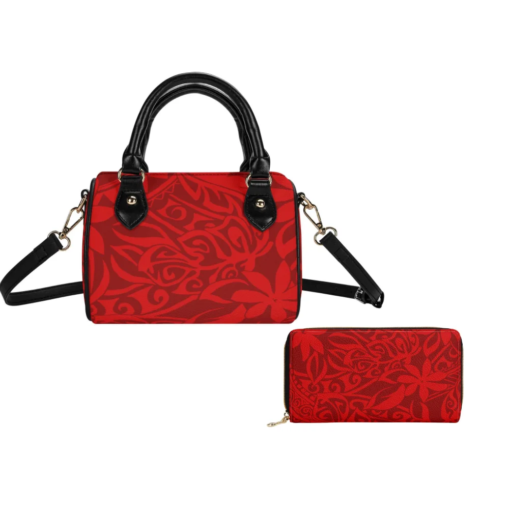 Custom Hd Print Polynesian Pu Handbag Everyday Casual Makeup Bag Fashion Women'S Crossbody Bag And Purse Set Samoa Print
Custom Hd Print Polynesian Pu Handbag Everyday Casual Makeup Bag Fashion Women'S Crossbody Bag And Purse Set Samoa Print