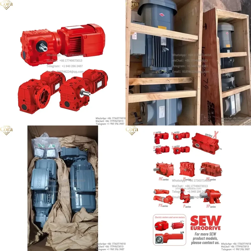 SEW S67 Helical Worm Reducer with 1.5kW DRN100LS4 AC Motor for Heavy Agitator and Mixer
SEW S67 Helical Worm Reducer with 1.5kW DRN100LS4 AC Motor for Heavy Agitator and Mixer