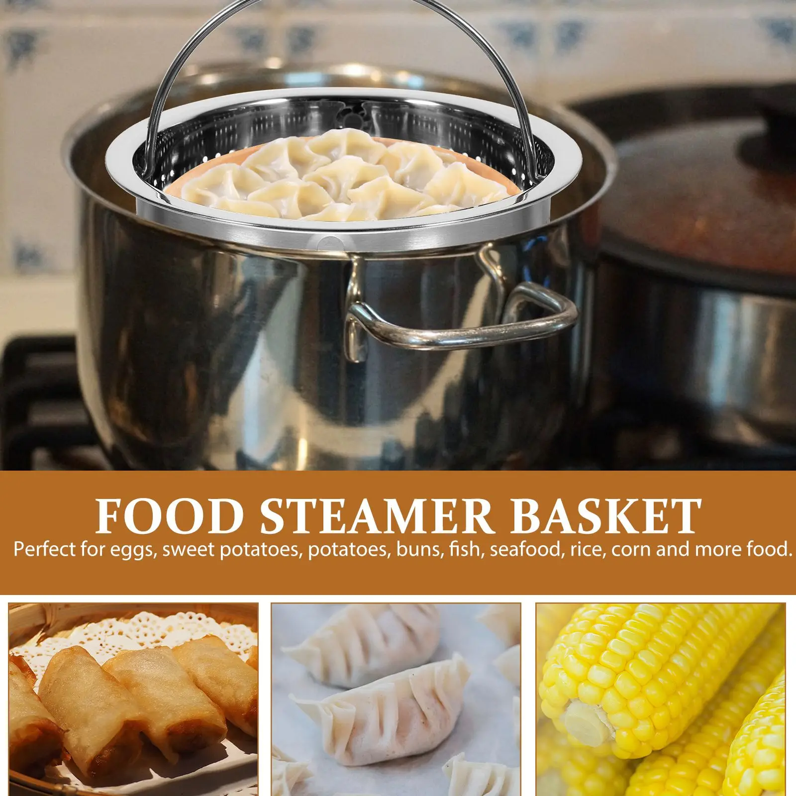 Stainless Steel Basket 14CM Electric Cooker Rice Steamer Small Size Kitchen Supplies Food Steamer Steaming Rack
Stainless Steel Basket 14CM Electric Cooker Rice Steamer Small Size Kitchen Supplies Food Steamer Steaming Rack