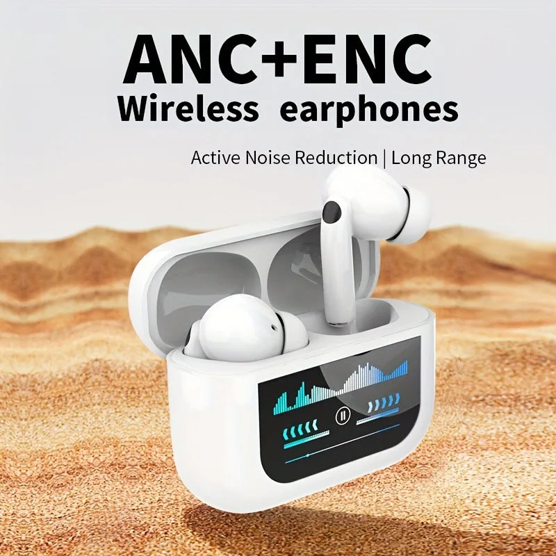 ANC Wireless Earbuds LED Screen Noise Cancelling YX30 Bluetooth Headphones Sports earphones With Mic For Xiaomi headset
ANC Wireless Earbuds LED Screen Noise Cancelling YX30 Bluetooth Headphones Sports earphones With Mic For Xiaomi headset