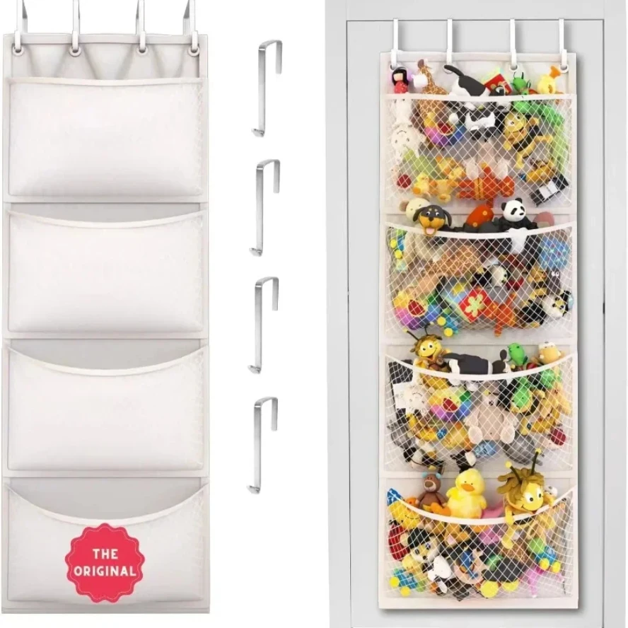 Storage Hanging Bag Over Door Organizer for Stuffies Baby Toys Storage Toy Plush/Hammock Hanging Storage Net Bag With out Doll
Storage Hanging Bag Over Door Organizer for Stuffies Baby Toys Storage Toy Plush/Hammock Hanging Storage Net Bag With out Doll