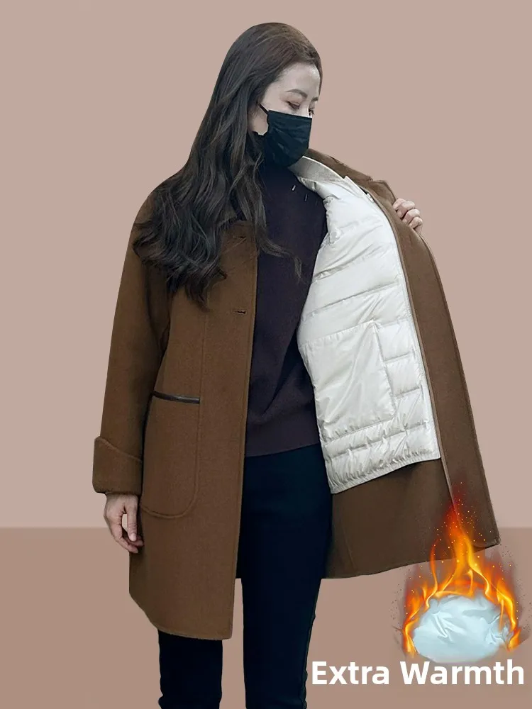 Elegant Women's Cotton-Enhanced Oversized Coat Warmth And Style Autumn Winter New Design Fashionable Anti-Aging Outerwear
Elegant Women's Cotton-Enhanced Oversized Coat Warmth And Style Autumn Winter New Design Fashionable Anti-Aging Outerwear
