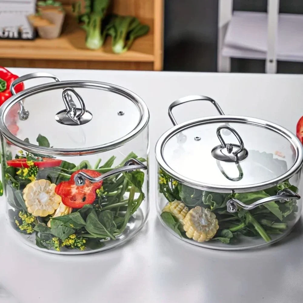 Модная современная кастрюля из боросиликатного стекла, минималистичная стеклянная кастрюля с двумя ручками, прозрачная кастрюля с крышкой, молочный горшок для каши
Модная современная кастрюля из боросиликатного стекла, минималистичная стеклянная кастрюля с двумя ручками, прозрачная кастрюля с крышкой, молочный горшок для каши