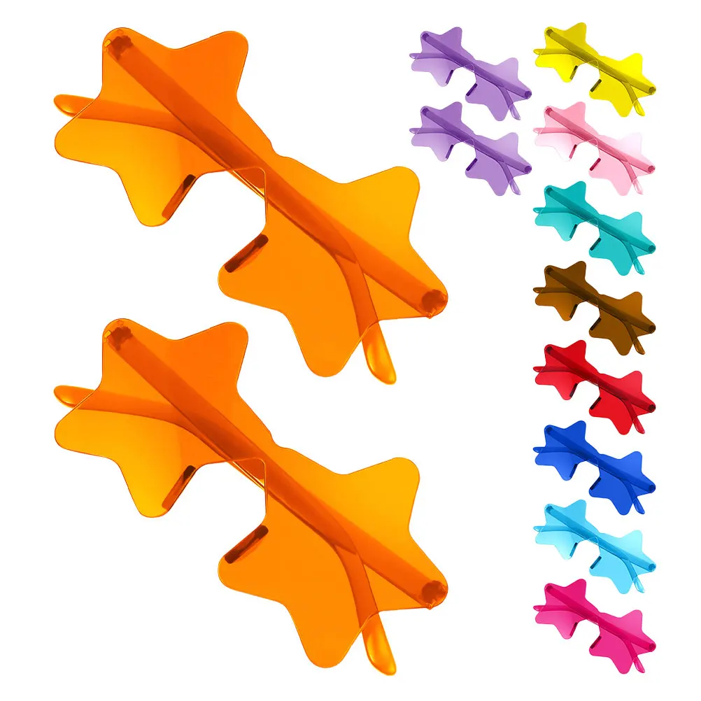 14pcs Sunglasses Props Photo Rimless Star Shaped Lightweight Comfortable Trendy Party Gifts Decorations Colorful Bulk
14pcs Sunglasses Props Photo Rimless Star Shaped Lightweight Comfortable Trendy Party Gifts Decorations Colorful Bulk