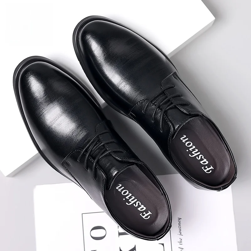 Men's Genuine Leather oes Busin Formal Breathable Wedding om oes Autumn New Arrival Comfortable Wear Resistant Rubb...
Men's Genuine Leather oes Busin Formal Breathable Wedding om oes Autumn New Arrival Comfortable Wear Resistant Rubb...