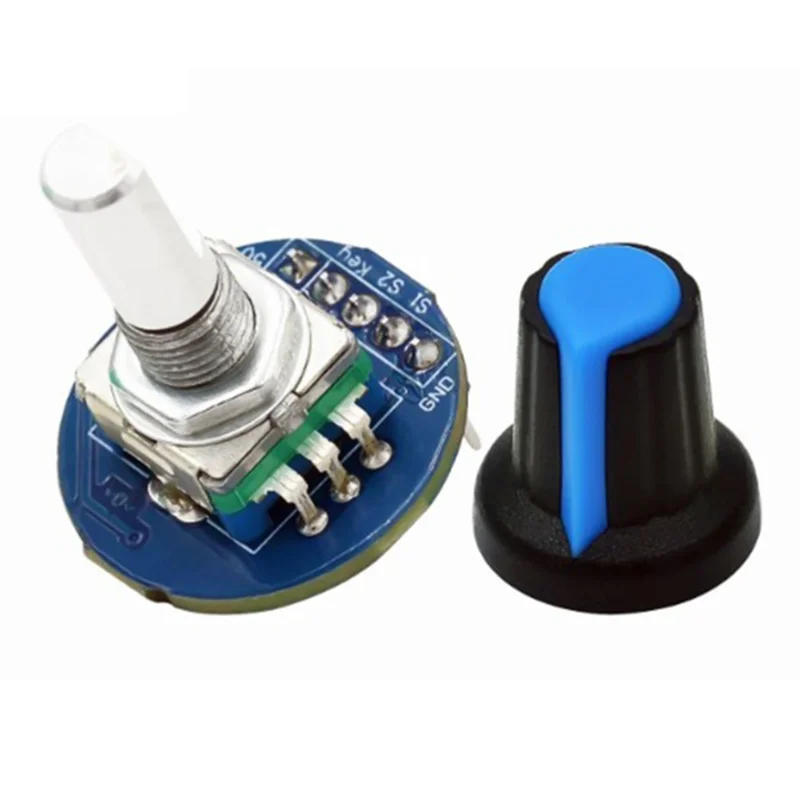 A16Q-360 Degree Rotary Encoder Module Rotary Potentiometer Module With Knob Cover For EC11 Capacitor Devices 
A16Q-360 Degree Rotary Encoder Module Rotary Potentiometer Module With Knob Cover For EC11 Capacitor Devices