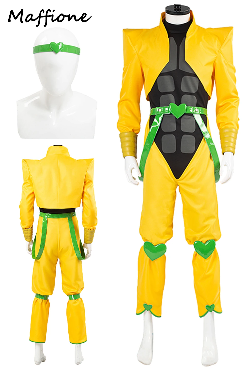 Dio Brando Cosplay Yellow Costume Anime Stone Ocean Roleplay Men Outfits Headband Belt Full Set Halloween Carnival Party Suits
Dio Brando Cosplay Yellow Costume Anime Stone Ocean Roleplay Men Outfits Headband Belt Full Set Halloween Carnival Party Suits