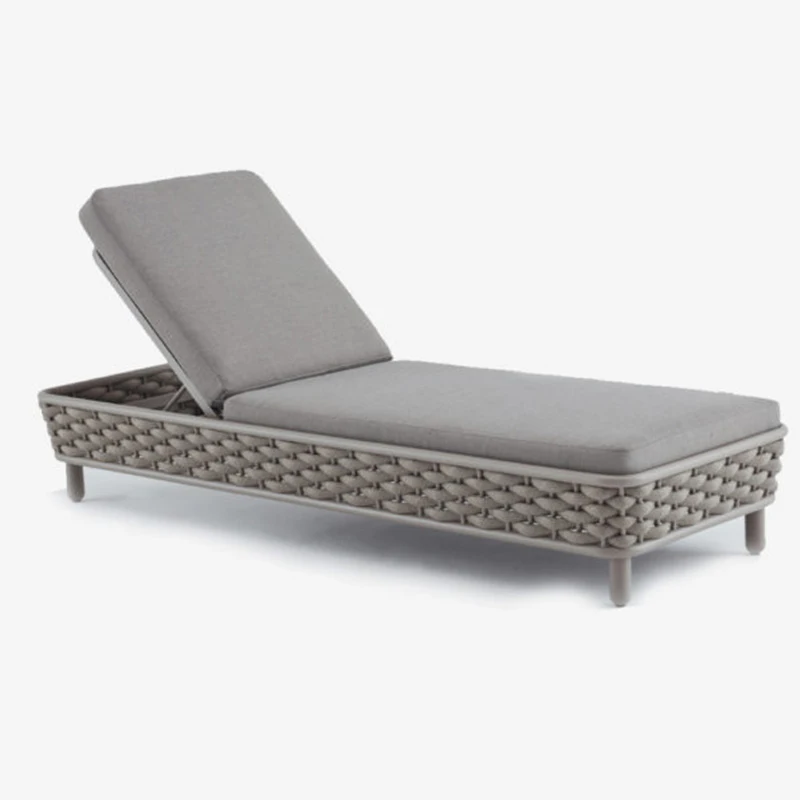 Modern outdoor furniture pool sun rope woven chaise chair for garden patio pool swimming with table
Modern outdoor furniture pool sun rope woven chaise chair for garden patio pool swimming with table