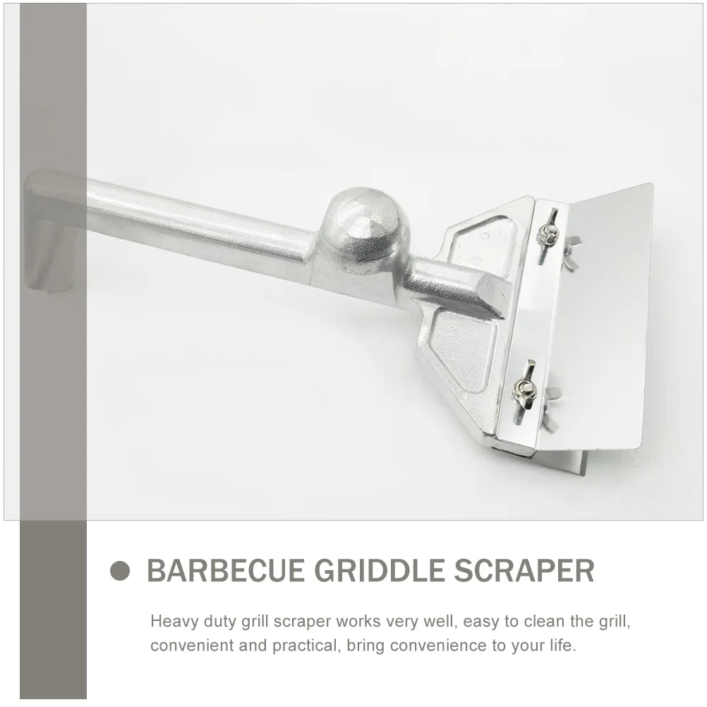 420 Stainless Steel BBQ Scraper for Grill Heavy Duty Frying Pan Kitchen Tool Food Cleaner Cooking Spatula Steak Griddle
420 Stainless Steel BBQ Scraper for Grill Heavy Duty Frying Pan Kitchen Tool Food Cleaner Cooking Spatula Steak Griddle