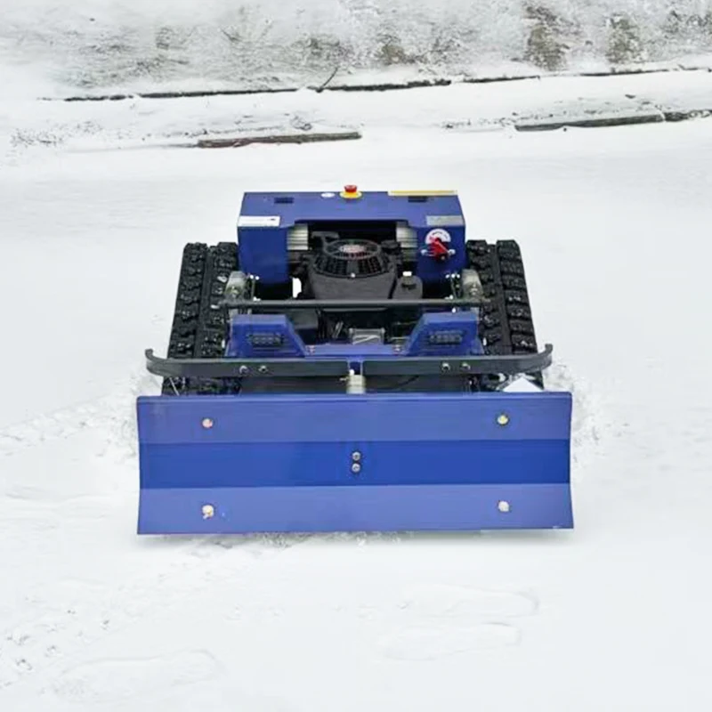 Customized lawn mower with snow shovel and track type all terrain mowing and snow removal multifunctional
Customized lawn mower with snow shovel and track type all terrain mowing and snow removal multifunctional