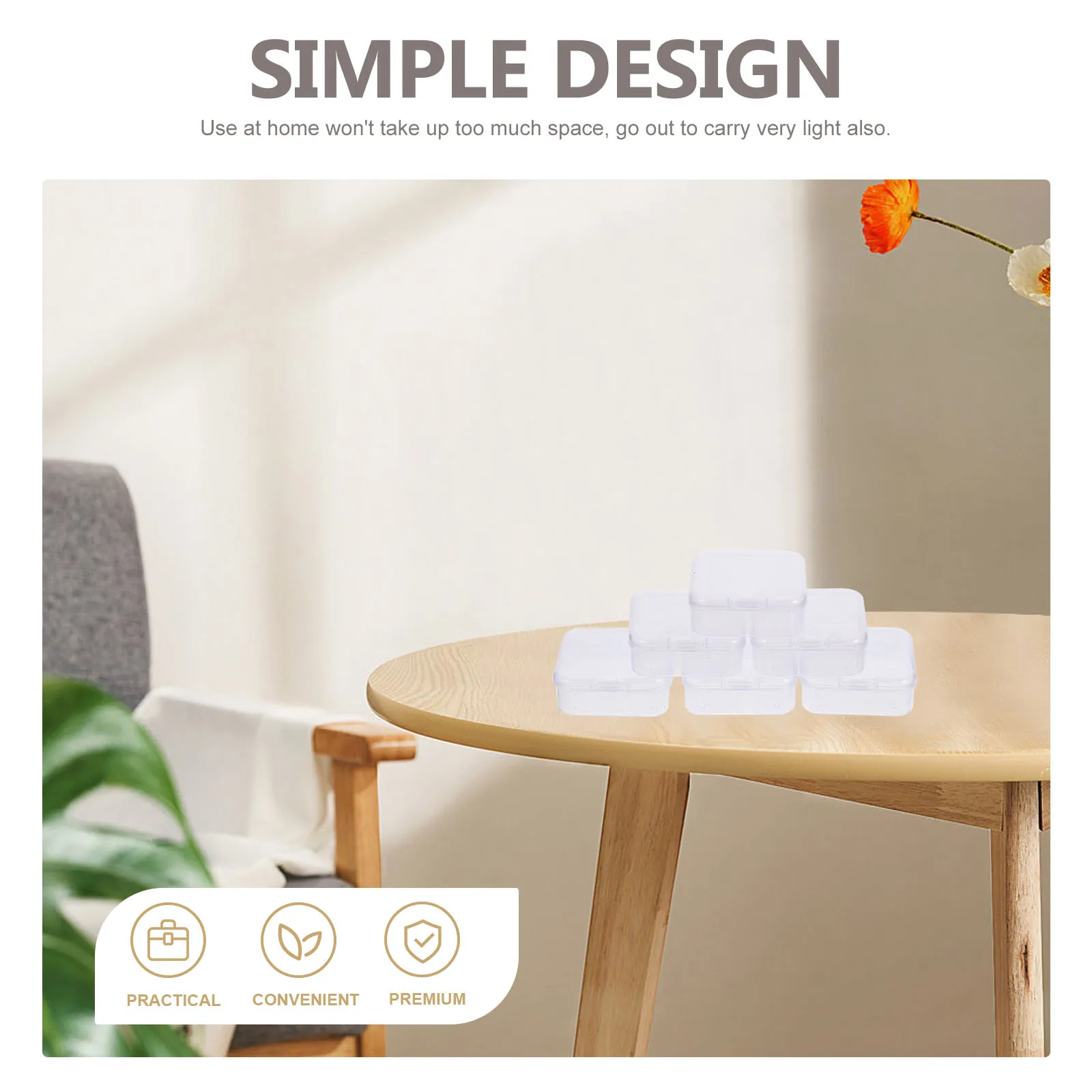 30pcs Jewelry Boxes 55x55x20mm Transparent Plastic Containers with Lids for Accessories Craft Organizer Beads Storage Small
30pcs Jewelry Boxes 55x55x20mm Transparent Plastic Containers with Lids for Accessories Craft Organizer Beads Storage Small