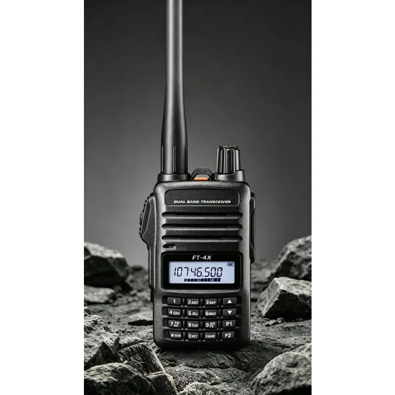 FT-4XR 4X Handheld UV Dual Band Two-Way Radio Walkie Talkie Outdoor Car Mini Portable Ham Radio
FT-4XR 4X Handheld UV Dual Band Two-Way Radio Walkie Talkie Outdoor Car Mini Portable Ham Radio