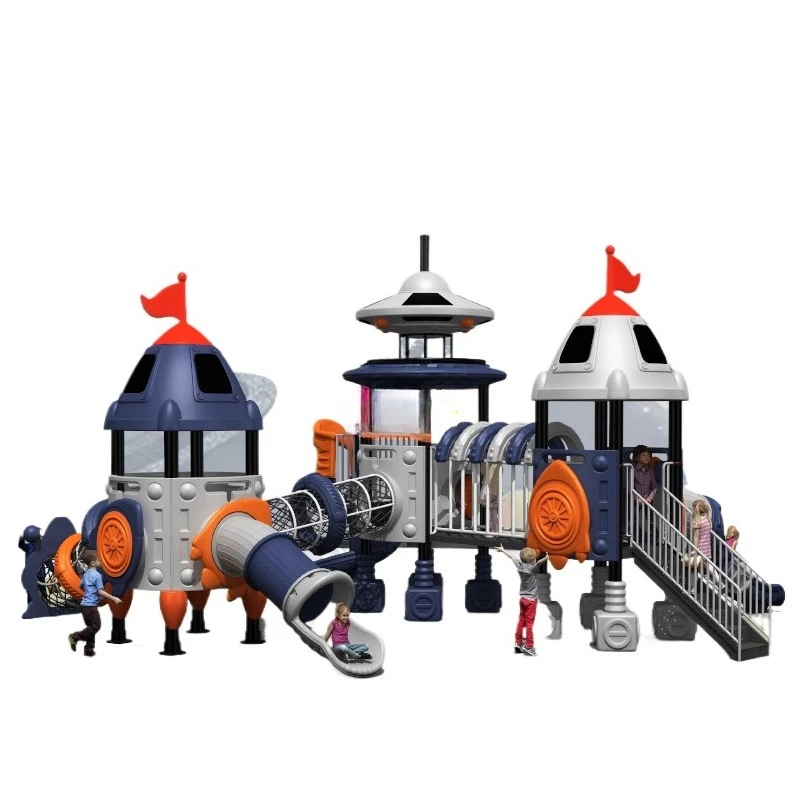 Plastic and steel slide outdoor children's playground equipment for home gardens or kindergarten playrooms
Plastic and steel slide outdoor children's playground equipment for home gardens or kindergarten playrooms