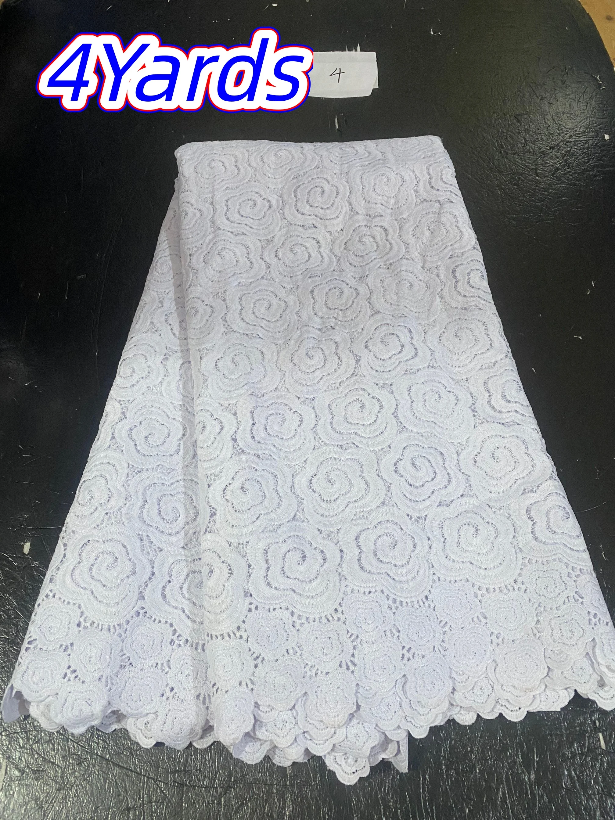 African Cotton Lace Fabric Embroidery 2026 High Quality Swiss Voile Lace with Stones for Women Wedding Party Dresses 4 yards
African Cotton Lace Fabric Embroidery 2026 High Quality Swiss Voile Lace with Stones for Women Wedding Party Dresses 4 yards
