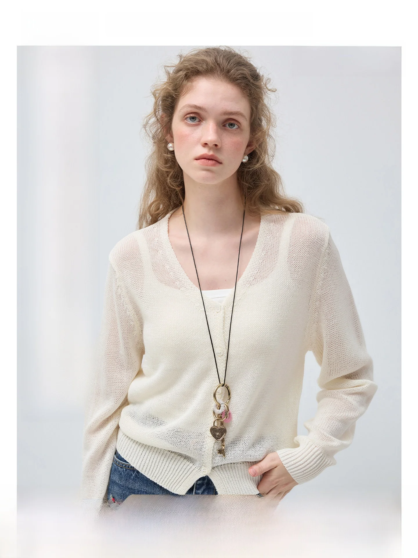 Vega Chang Women's Wool Knitted Long Sve Loose Fit Top Tee Seven Split Spring 2026 New Arrival Comfortable Breathable
Vega Chang Women's Wool Knitted Long Sve Loose Fit Top Tee Seven Split Spring 2026 New Arrival Comfortable Breathable