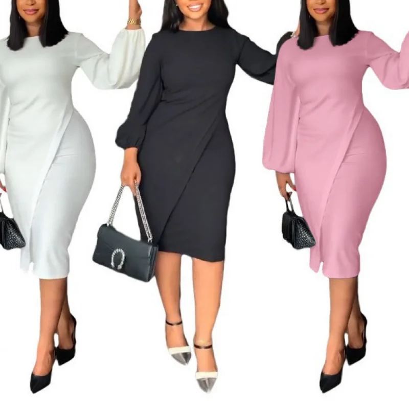 2025Independent New Hot-Selling Women's Fashion Long Sleeve Dress Autumn and Winter
2025Independent New Hot-Selling Women's Fashion Long Sleeve Dress Autumn and Winter