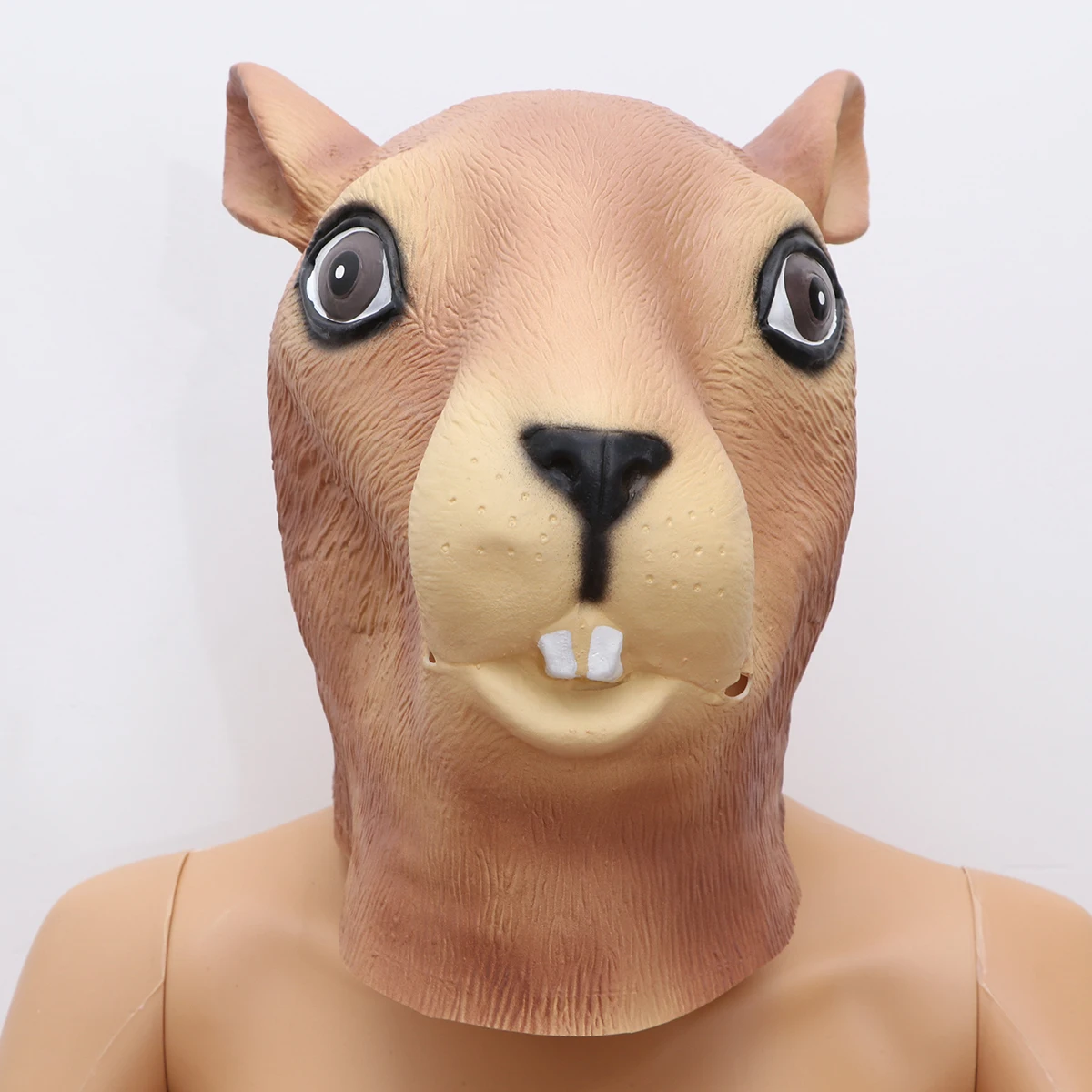1Pc Halloween Animal Shape Mask Fancy Emulsion Dress Party Squirrel Shape Props Squirrel Headgear Head Cover for Party
1Pc Halloween Animal Shape Mask Fancy Emulsion Dress Party Squirrel Shape Props Squirrel Headgear Head Cover for Party