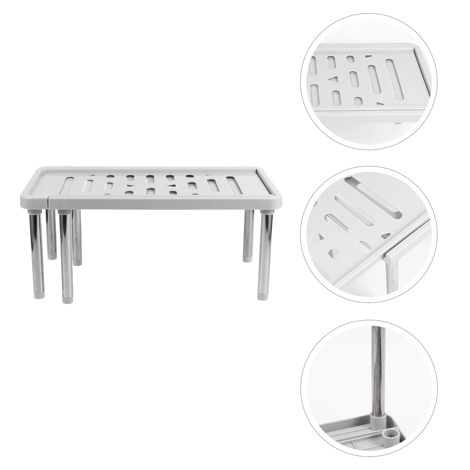 Storage Shelf Shoe Rack Kitchen Utensils Holder Bathroom Organizer Retractable Sundries Grey
Storage Shelf Shoe Rack Kitchen Utensils Holder Bathroom Organizer Retractable Sundries Grey