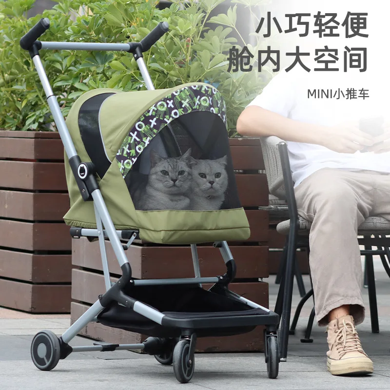 Lightweight Foldable Pet Stroller for Dogs and Cats with Large Interior Space Portable Push Cart for Small to Medium Size
Lightweight Foldable Pet Stroller for Dogs and Cats with Large Interior Space Portable Push Cart for Small to Medium Size