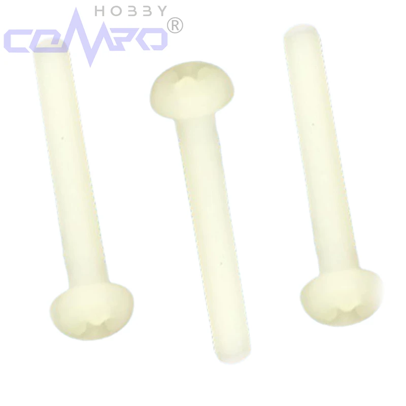 10 Pcs M4 Metric Nylon Cross Round Head Screws Set Plastic Bolt Screw Threaded Length 26MM RC Airplane Replacement Parts
10 Pcs M4 Metric Nylon Cross Round Head Screws Set Plastic Bolt Screw Threaded Length 26MM RC Airplane Replacement Parts
