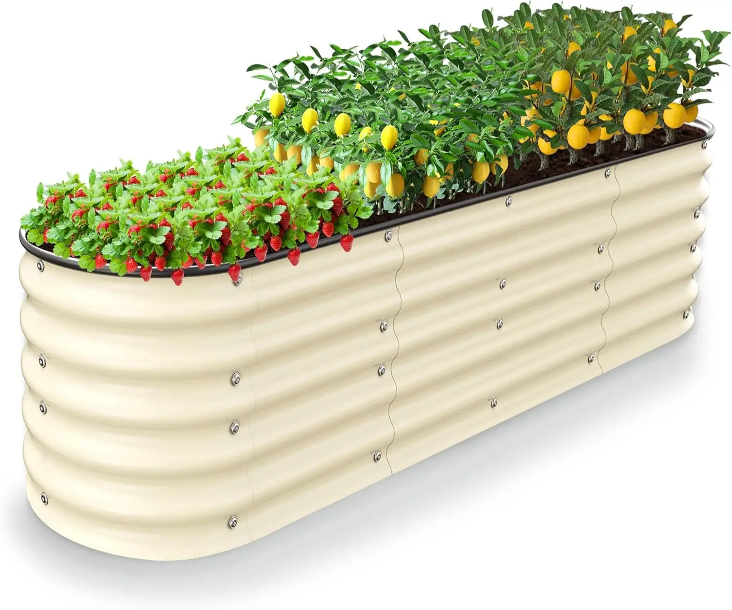 Raised Garden Beds 8 X 2 X 1.4Ft, Galvanized Raised Garden Beds Outdoor Planter Box for Vegetables, Gardening, Flowers, Fruits e
Raised Garden Beds 8 X 2 X 1.4Ft, Galvanized Raised Garden Beds Outdoor Planter Box for Vegetables, Gardening, Flowers, Fruits e