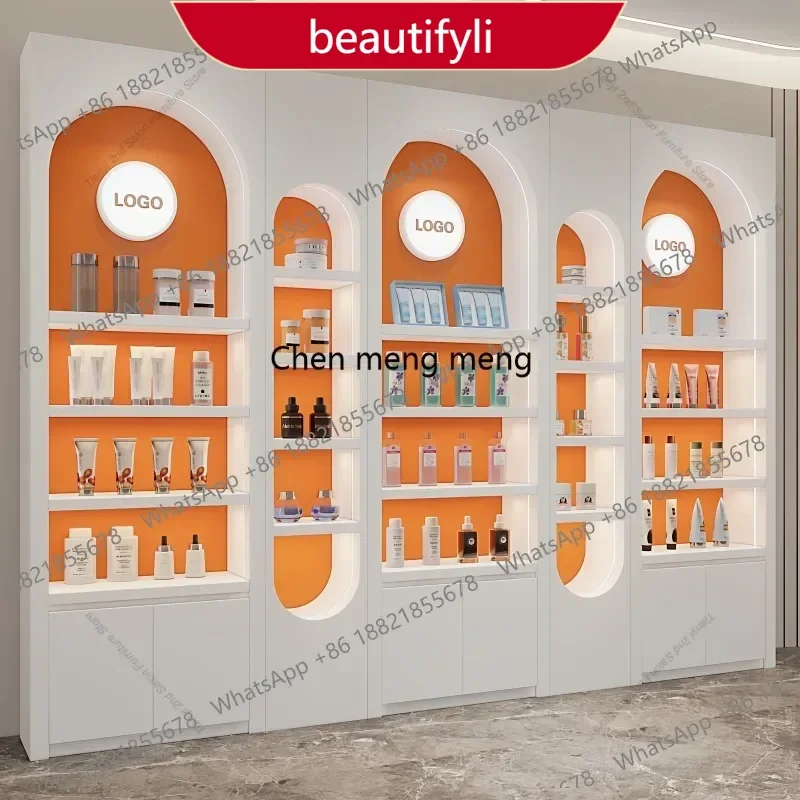 YL17 Nordic Creative Beauty Salon Display Cabinet Modern Nail Salon Designer High-end Display Rack Creative Office Furniture
YL17 Nordic Creative Beauty Salon Display Cabinet Modern Nail Salon Designer High-end Display Rack Creative Office Furniture