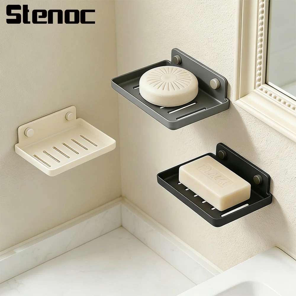 Grey/White Wall Mounted Soap Container Bathroom Aluminum Adhesive Soap Dish Soap Holder Rack Dish Soap Case Hbathroom Hardwares
Grey/White Wall Mounted Soap Container Bathroom Aluminum Adhesive Soap Dish Soap Holder Rack Dish Soap Case Hbathroom Hardwares