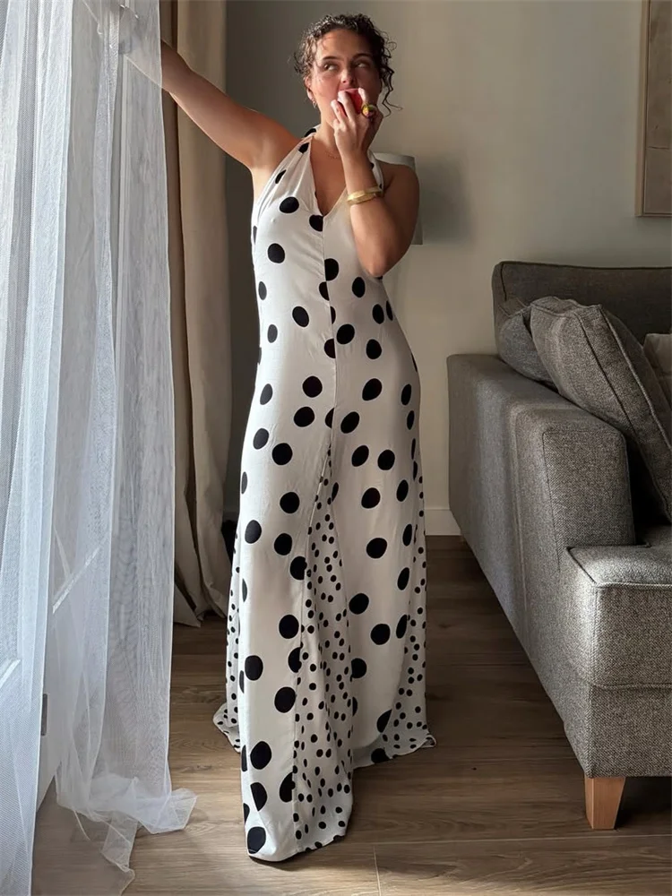 Tossy Summer Contrast V-Neck Long Dress Women's Lace-Up Slim Backless Fashion Patchwork Elegant Dress Female Sexy Maxi Dress New
Tossy Summer Contrast V-Neck Long Dress Women's Lace-Up Slim Backless Fashion Patchwork Elegant Dress Female Sexy Maxi Dress New