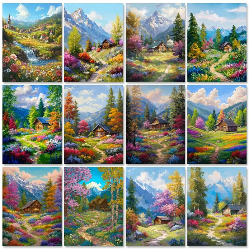 GATYZTORY Diy Painting By Numbers For Adults Kits Forest Scenery Picture On Numbers Diy Gift Handmade For Wall Art Decors
GATYZTORY Diy Painting By Numbers For Adults Kits Forest Scenery Picture On Numbers Diy Gift Handmade For Wall Art Decors