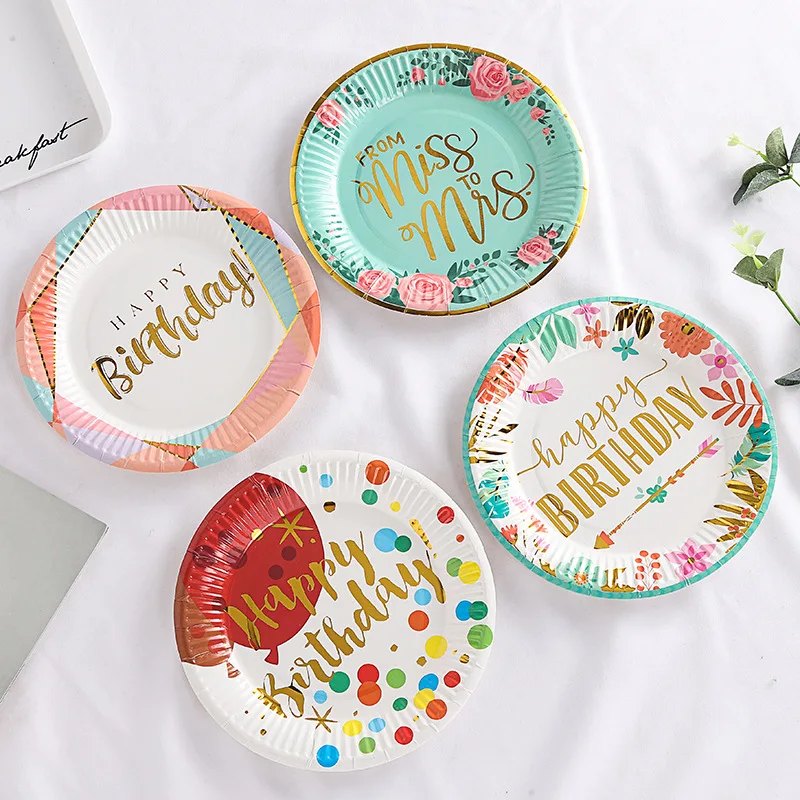 10Pcs 7‘’ Birthday Party Decor Disposable Tableware Paper Plates Adult Boy Girl Birthday Party Decorations Baby Shower Supplies
10Pcs 7‘’ Birthday Party Decor Disposable Tableware Paper Plates Adult Boy Girl Birthday Party Decorations Baby Shower Supplies