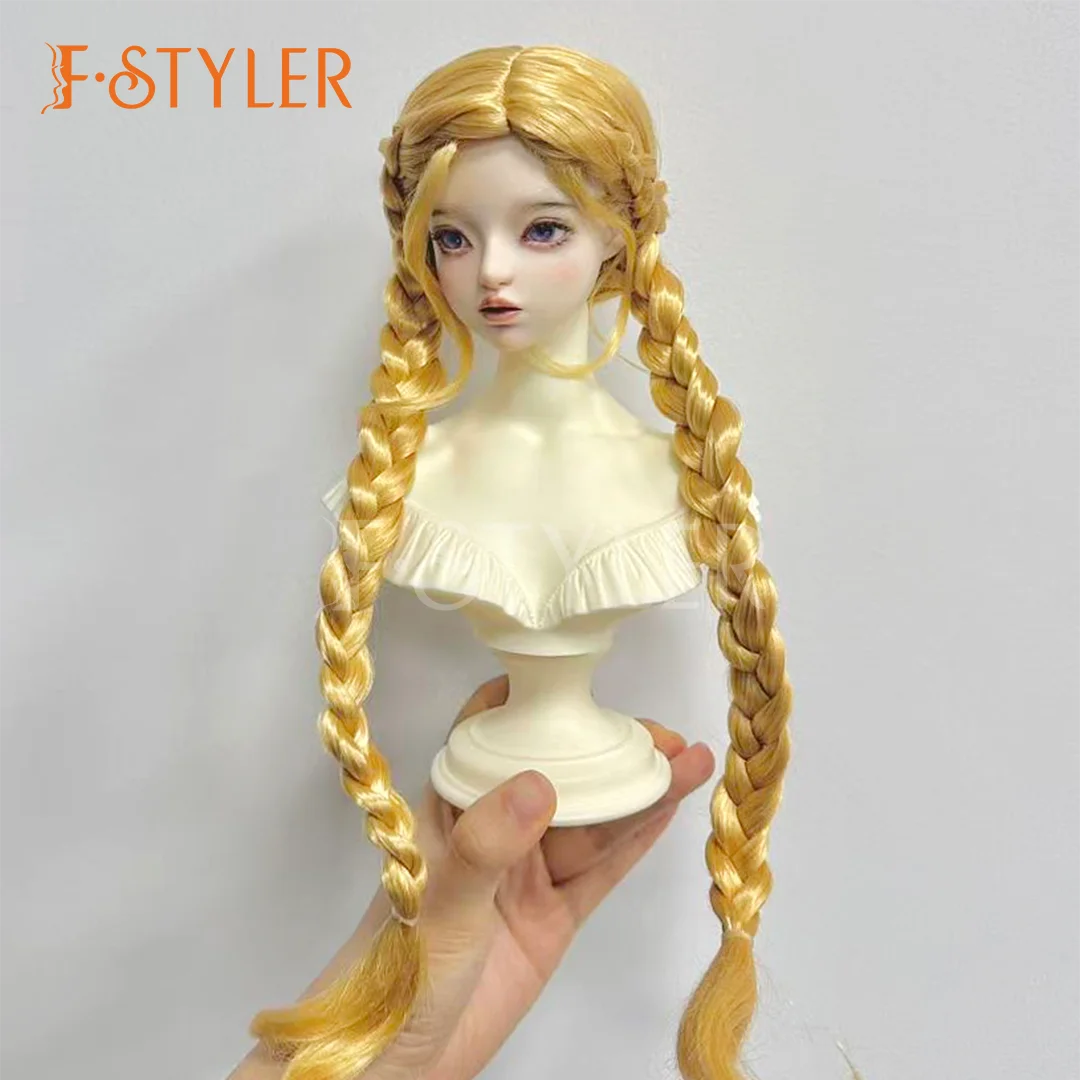 FStyler 1/3 BJD волосы длинные двойные косы синтетические мохеровые парики Beatuiful парик куклы для девочек 8-9 дюймов оранжево-желтые аксессуары для кукол
FStyler 1/3 BJD волосы длинные двойные косы синтетические мохеровые парики Beatuiful парик куклы для девочек 8-9 дюймов оранжево-желтые аксессуары для кукол
