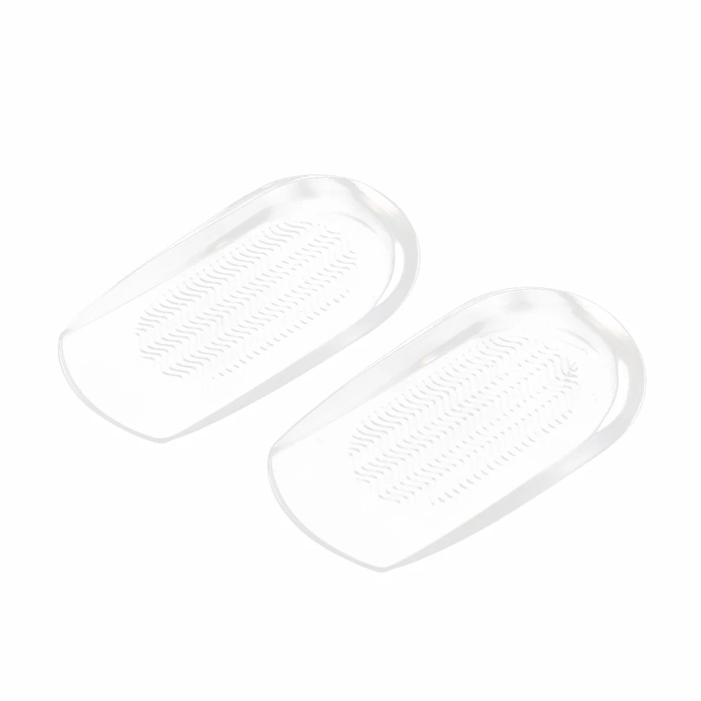 Clear Gel Heel Cups Half Insoles Foot Care Inserts for High Shoes Reusable Washable Non Toxic Fits Feet Reduces Pain Blisters
Clear Gel Heel Cups Half Insoles Foot Care Inserts for High Shoes Reusable Washable Non Toxic Fits Feet Reduces Pain Blisters