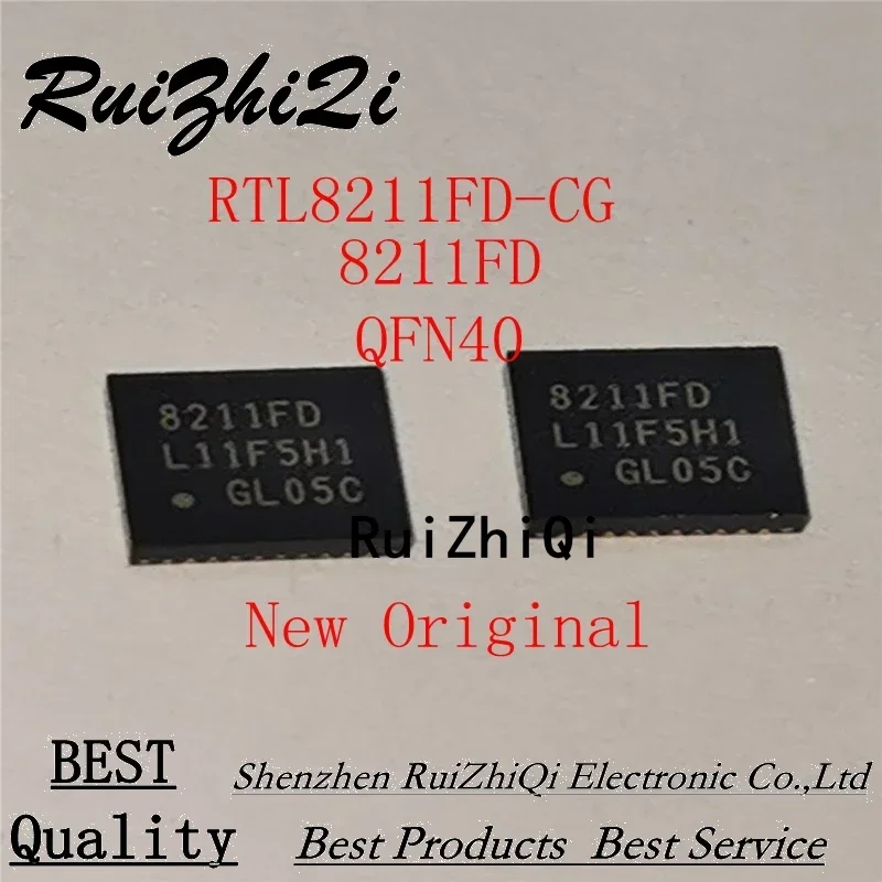 5 шт./лот, новая микросхема RTL8211FD-CG RTL8211FD 8211FD QFN40
5 шт./лот, новая микросхема RTL8211FD-CG RTL8211FD 8211FD QFN40