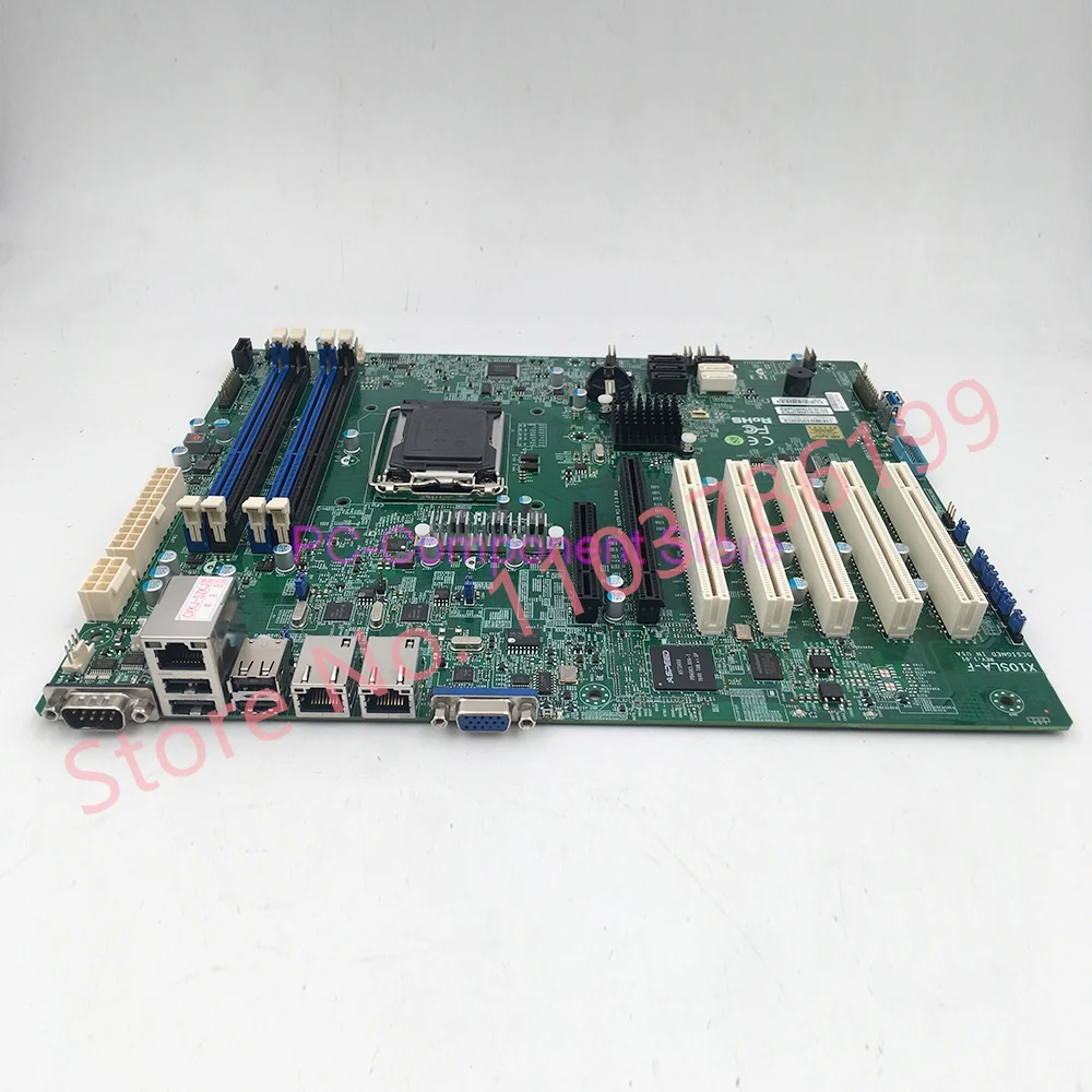 X10SLA-F For Supermicro Industrial Control PC Motherboard E3-1200 V3/V4 4th Gen. Core i3 ECC Dual GbE LAN Ports LGA1150 DDR3
X10SLA-F For Supermicro Industrial Control PC Motherboard E3-1200 V3/V4 4th Gen. Core i3 ECC Dual GbE LAN Ports LGA1150 DDR3