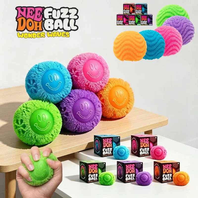 NeeDoh Fuzz Ball Blind Box Series Desktop Ornament Stress Relief Toys Suitable for People Under Pressure Fun Soft Stress Ball
NeeDoh Fuzz Ball Blind Box Series Desktop Ornament Stress Relief Toys Suitable for People Under Pressure Fun Soft Stress Ball