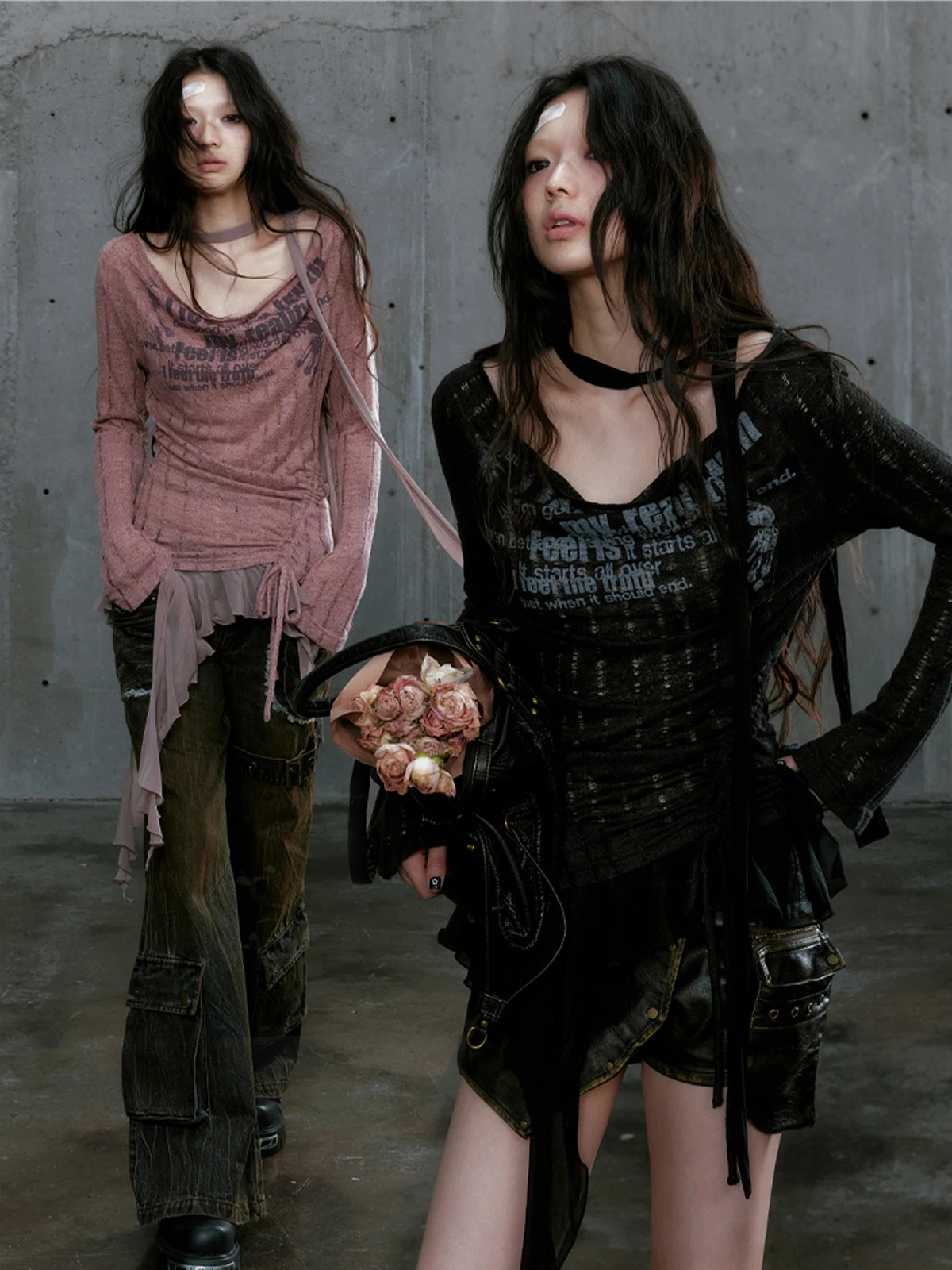 CestNous Street Sle в стиле панк в стиле пэчворк, ажурный вязаный топ, женская укороченная футболка из полиэстера, уличная мода
CestNous Street Sle в стиле панк в стиле пэчворк, ажурный вязаный топ, женская укороченная футболка из полиэстера, уличная мода