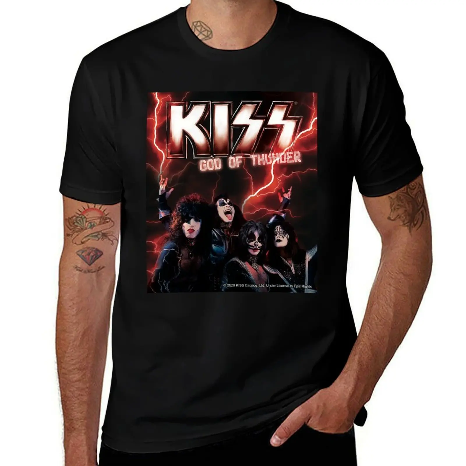 KISS rock band music - God Of Thunder T-Shirt t shirt man casual t shirts for man graphic tees T-Shirt
KISS rock band music - God Of Thunder T-Shirt t shirt man casual t shirts for man graphic tees T-Shirt