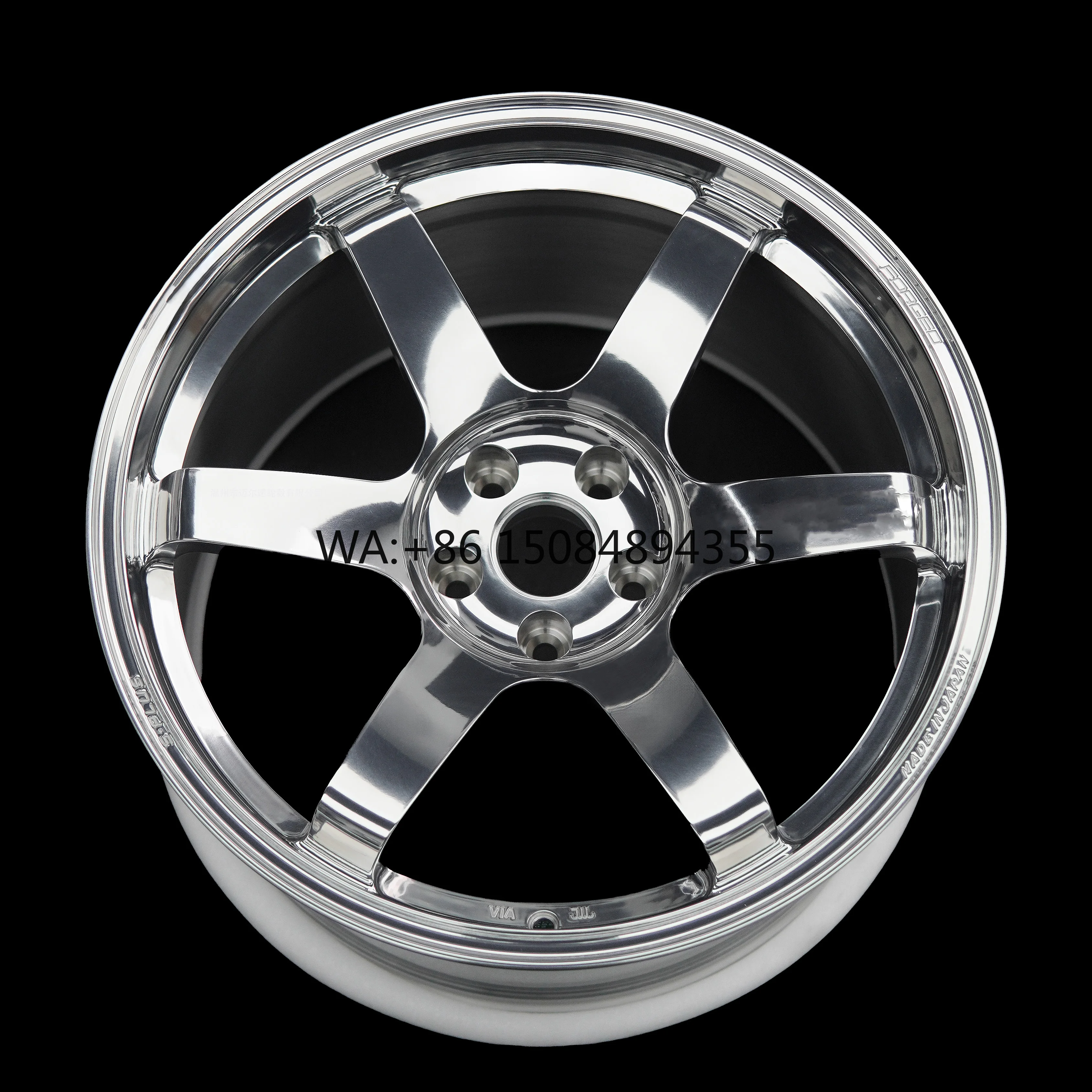 Polished Forged Passenger Car Alloy Wheel 5x120 5x114.3 5x112 5x108 Deep Dish Lip Edge for TE37 GT Rim Hub Racing Lightweight
Polished Forged Passenger Car Alloy Wheel 5x120 5x114.3 5x112 5x108 Deep Dish Lip Edge for TE37 GT Rim Hub Racing Lightweight
