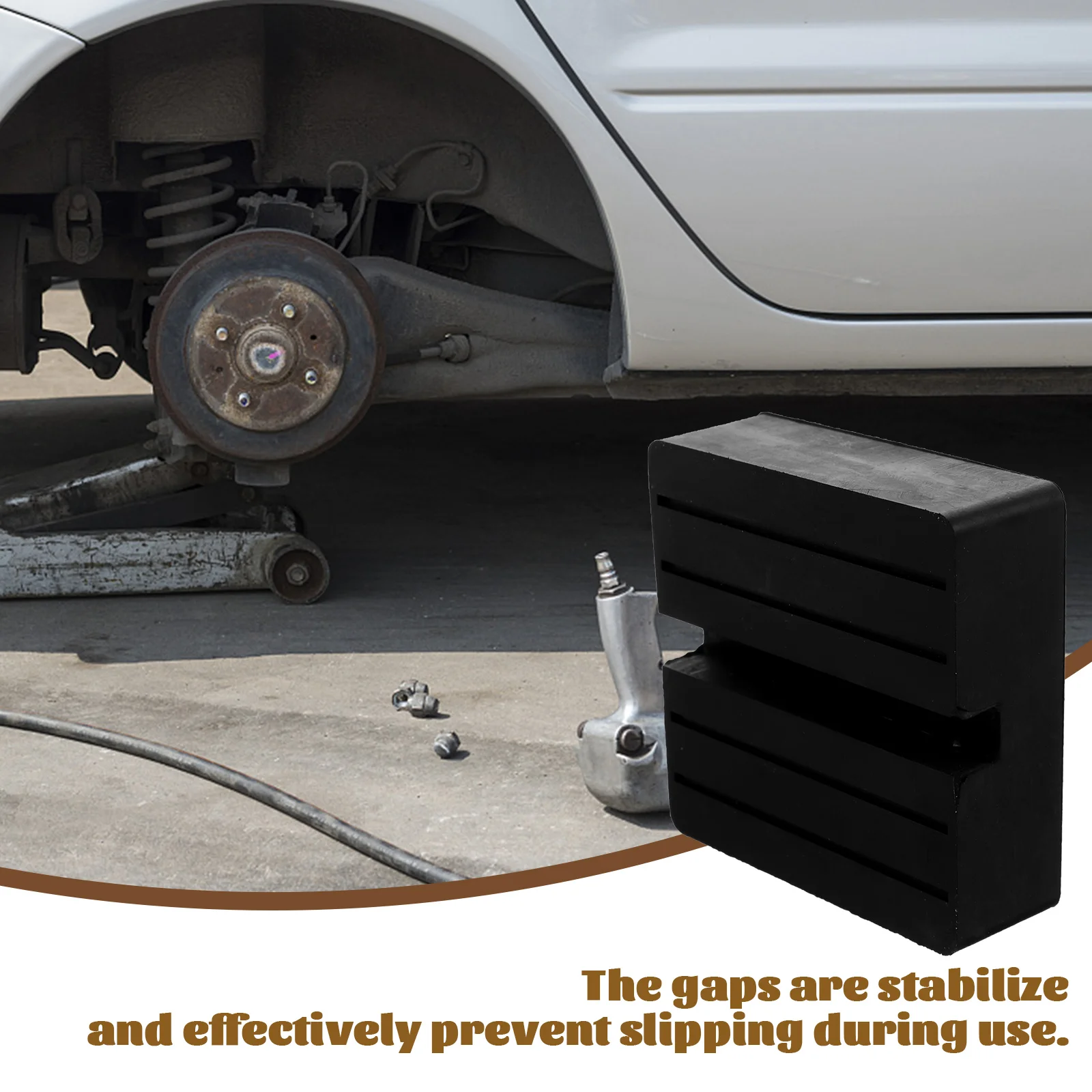 1Pcs Square Jack Stand Pad Heavy Duty Rubber Car Lift Protector Non-Slip Frame Rail Adapter for Universal Vehicle Jacking
1Pcs Square Jack Stand Pad Heavy Duty Rubber Car Lift Protector Non-Slip Frame Rail Adapter for Universal Vehicle Jacking