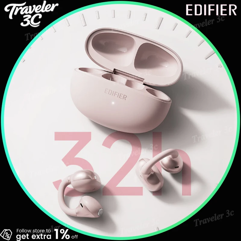 Bluetooth-наушники EDIFIER X с клипсой, беспроводные BT6.0 с зажимом для открытого уха, полувкладыши, умные музыкальные наушники с искусственным интеллектом для занятий спортом на открытом воздухе
Bluetooth-наушники EDIFIER X с клипсой, беспроводные BT6.0 с зажимом для открытого уха, полувкладыши, умные музыкальные наушники с искусственным интеллектом для занятий спортом на открытом воздухе