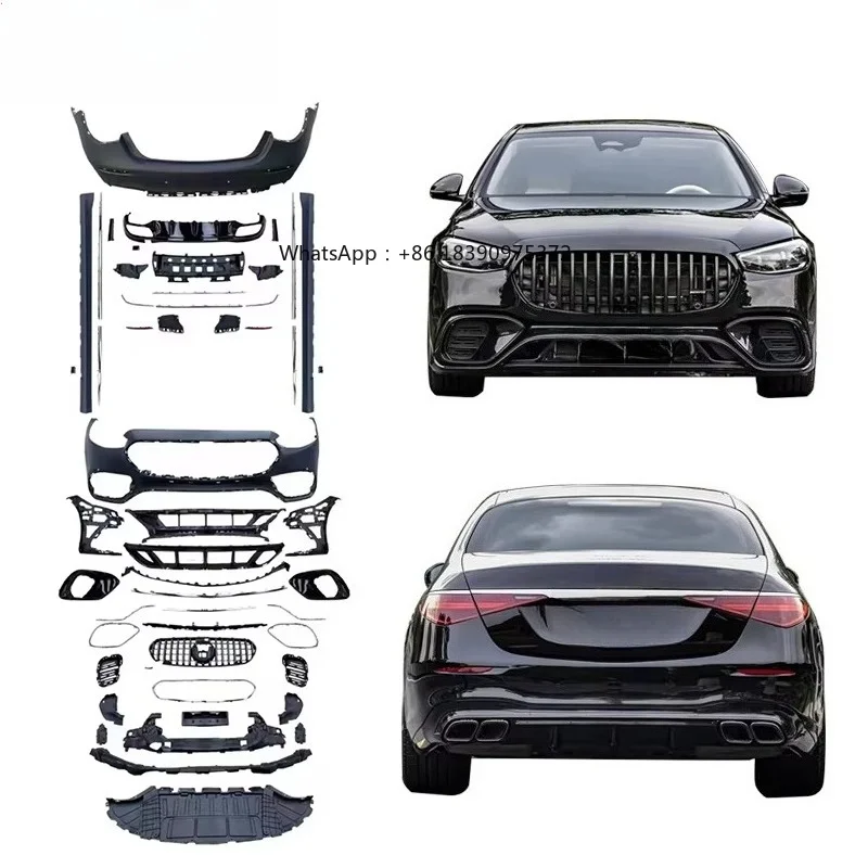 2021-2024 Year S63 Body Kit for S Class W223 Upgrade to S63 Style Bodykit Front Rear Bumper Grille Diffuser Side Skirts
2021-2024 Year S63 Body Kit for S Class W223 Upgrade to S63 Style Bodykit Front Rear Bumper Grille Diffuser Side Skirts